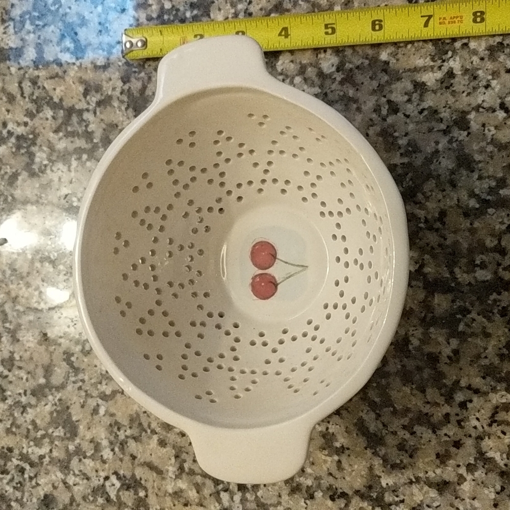 Small Rae Dunn Fruit Strainer Bowl